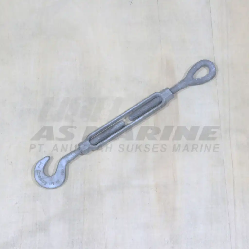 Turnbuckle Hook and Eye Crosby HG225 1/2 Inch